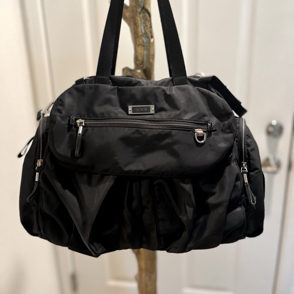 TUMI- Black Travel/Baby Bag - Picture 2 of 14